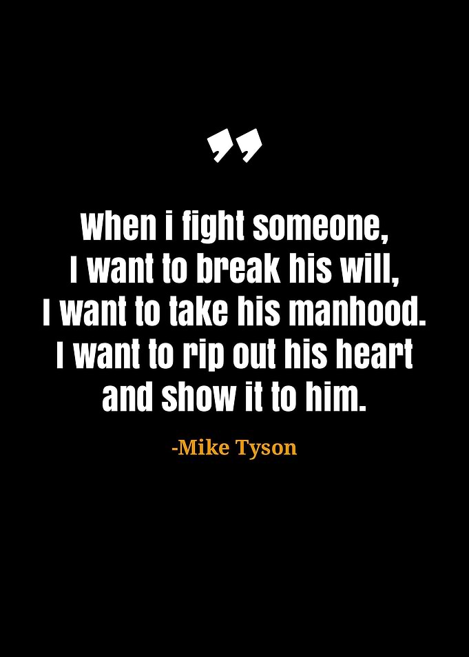 Mike Tyson quotes