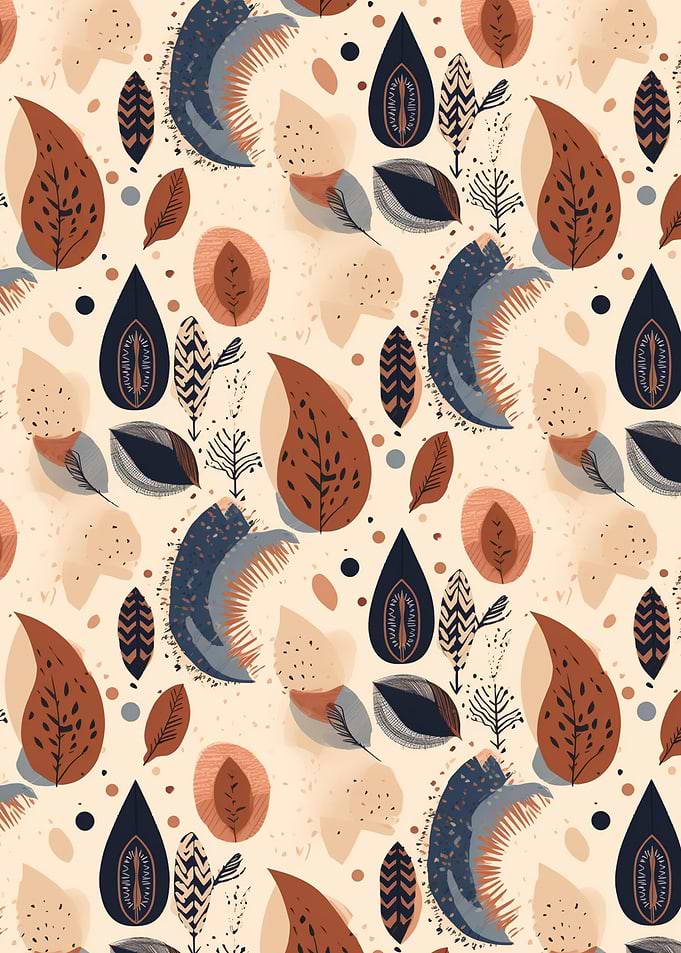 Bohemian Pattern Boho Art