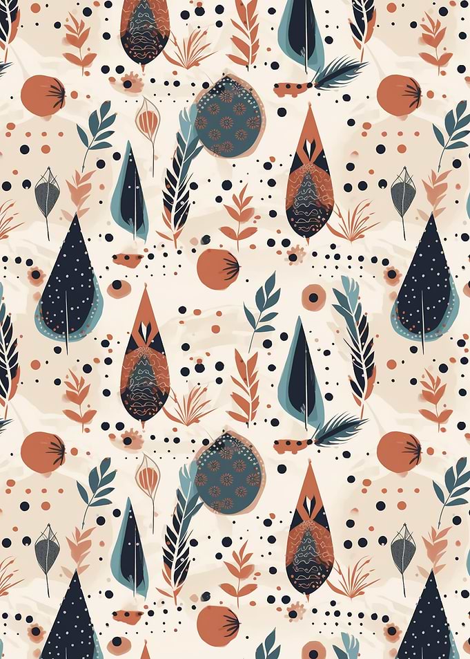 Bohemian Pattern Boho Art