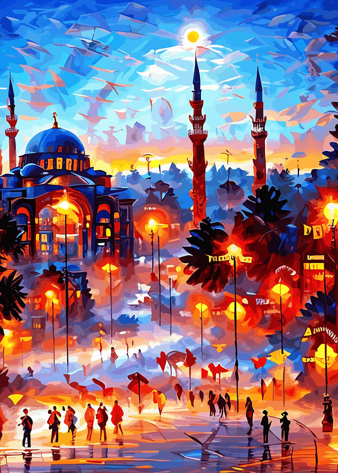 Allegory Of Istanbul City