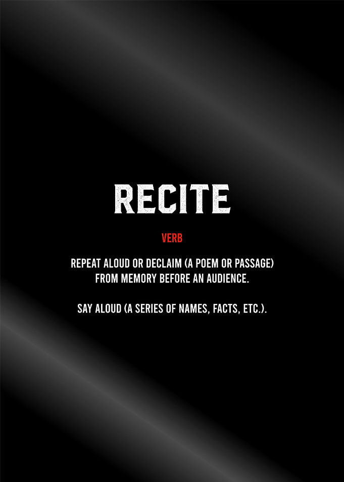 recite definition
