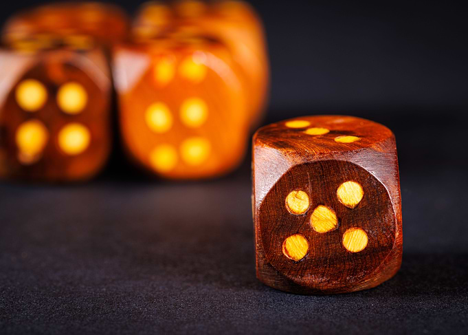 Dice for board game