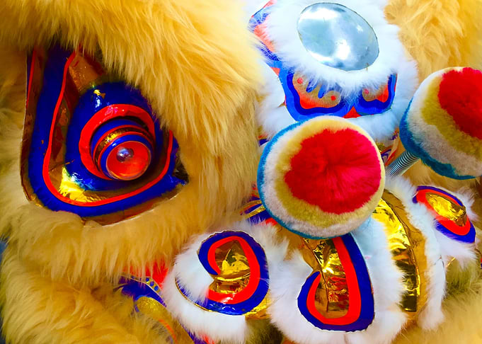Chinese Lion Good Luck