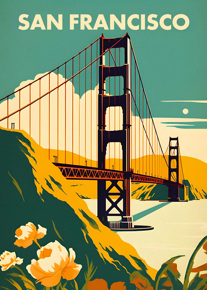 San Francisco Travel Poste