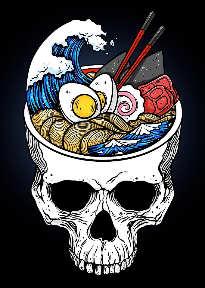 The Great Wave Ramen Japan