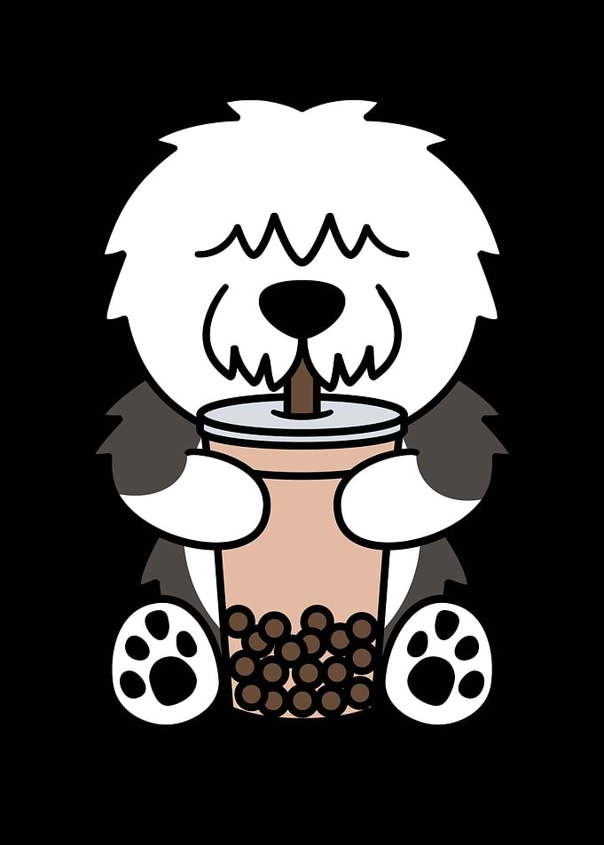 Old English Sheepdog Boba