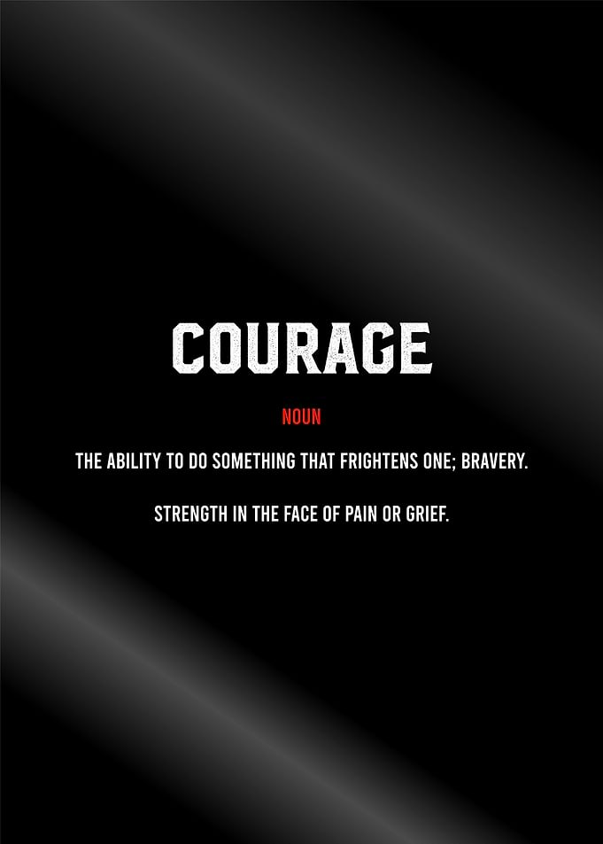 courage definition