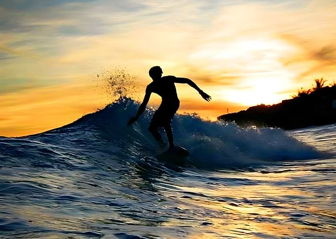 surfing