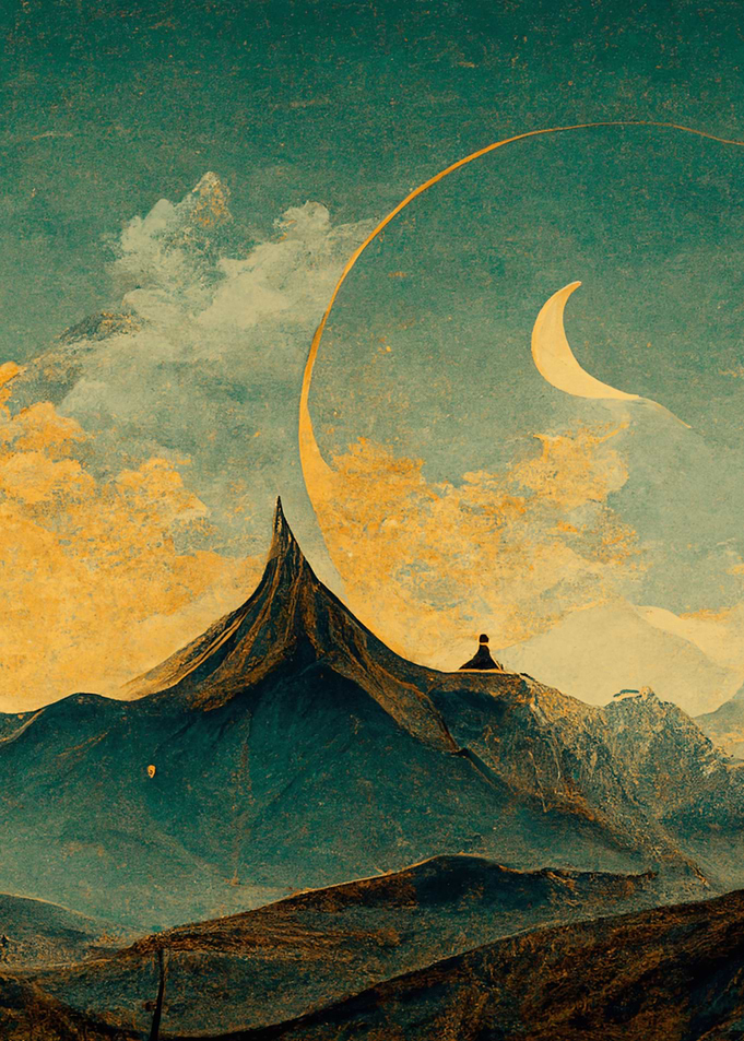 Crescent Evening Morning