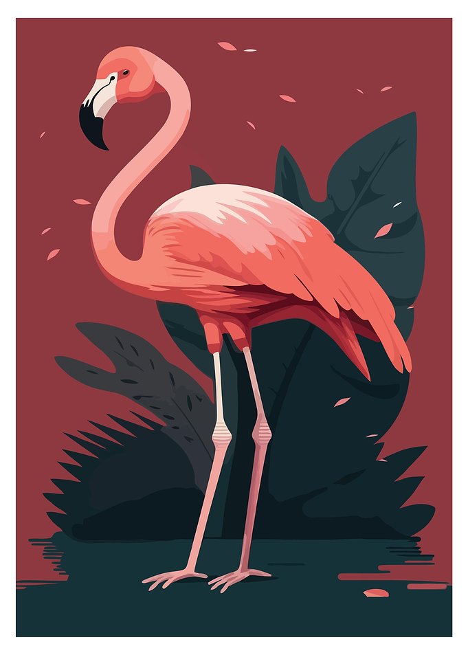 Cute Flamingo