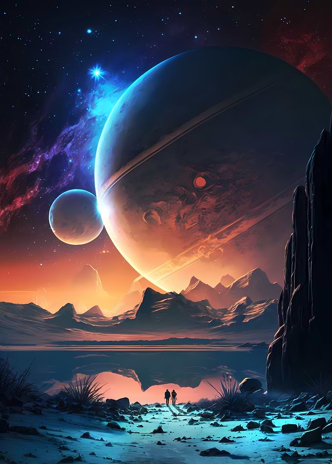 Jupiter Traveler Landscape