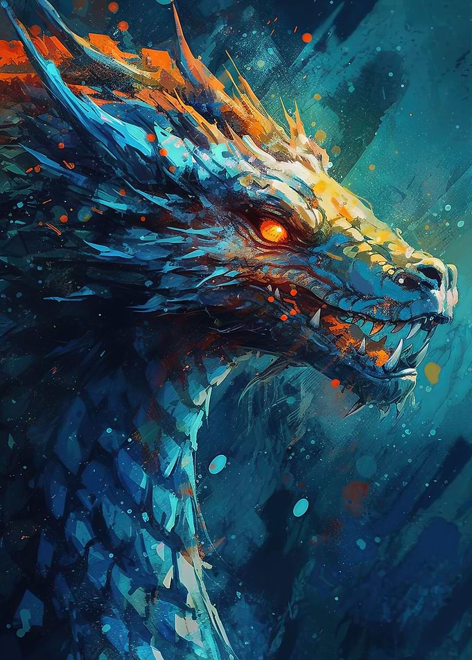 Evil Chinese Water Dragon