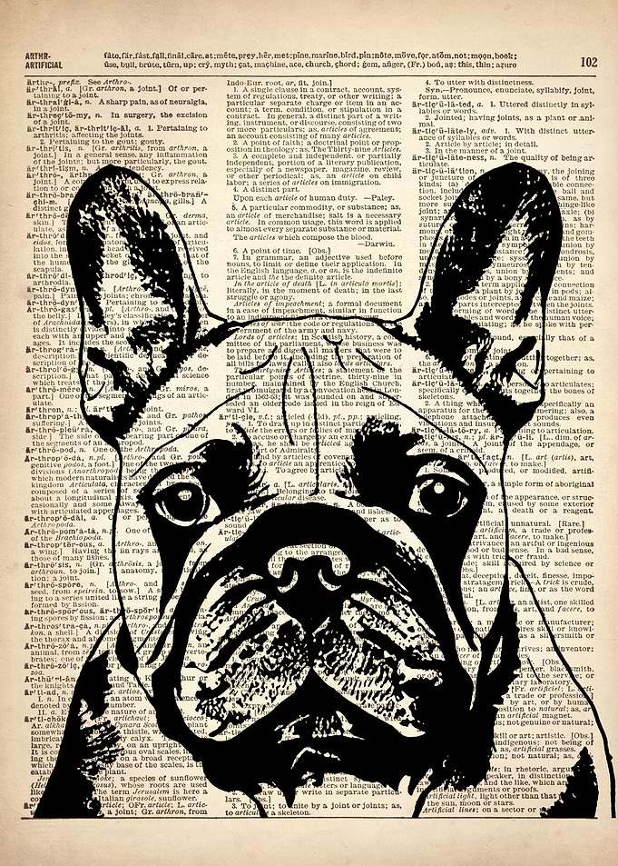 French Bulldog DOG ART