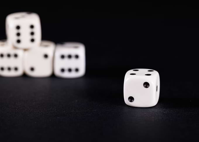 Dice for board game
