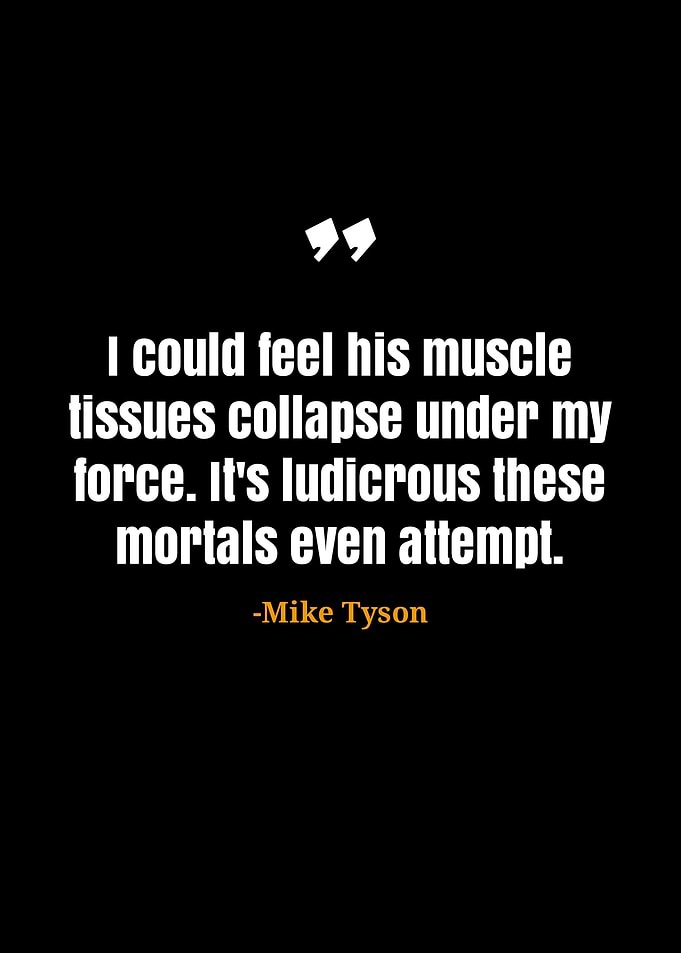 Mike Tyson quotes