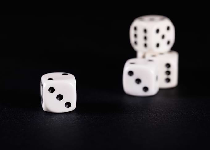 Dice for board game