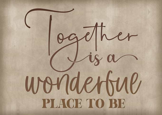 Together is a wonderful