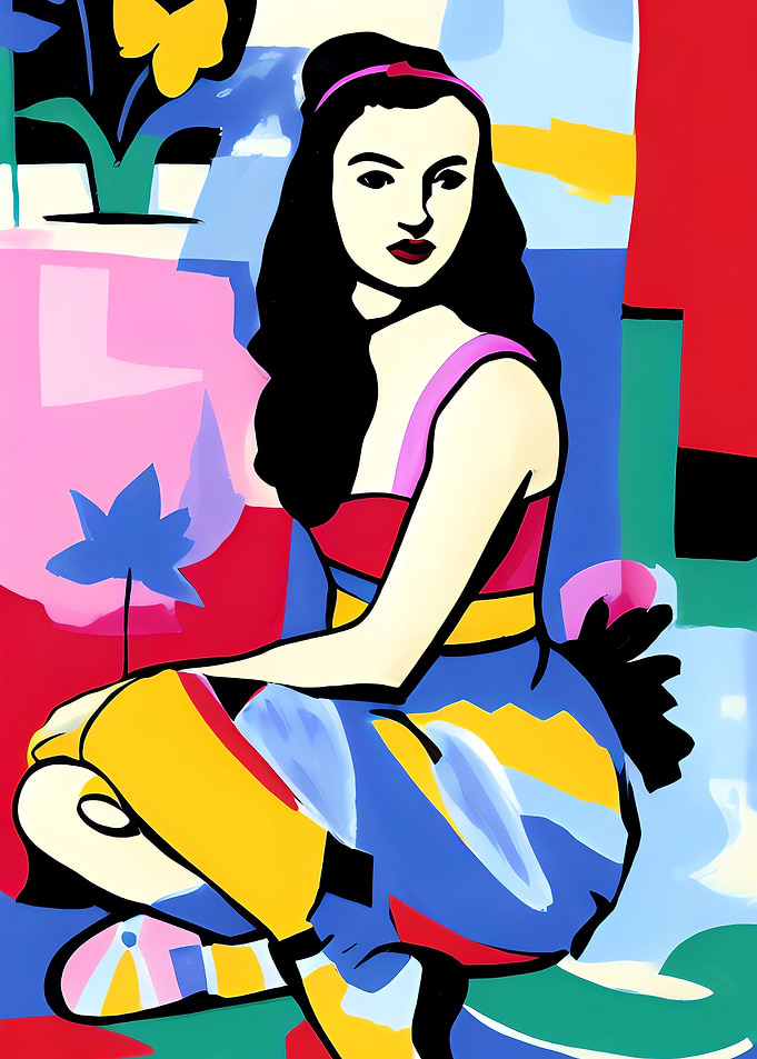 Colorful Ballerina