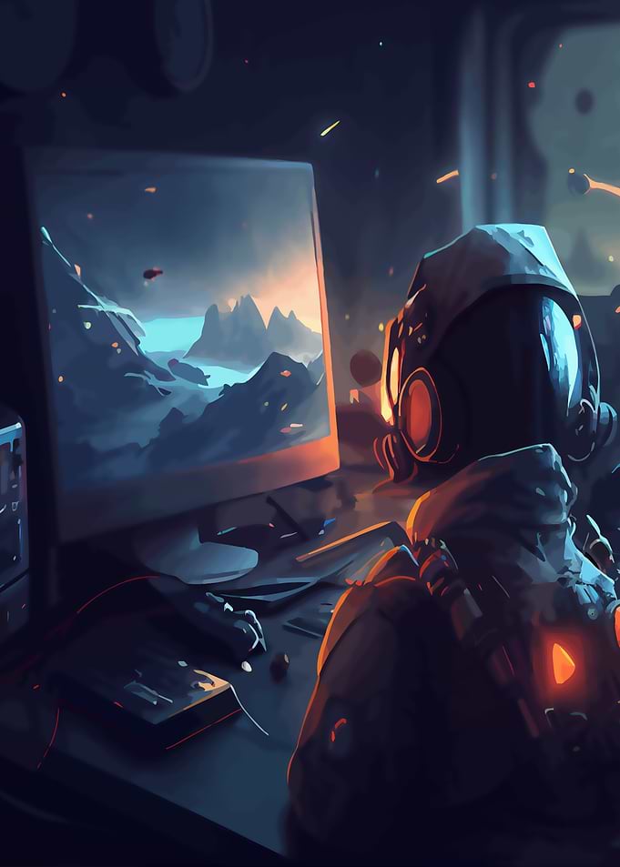 Gaming Room Gamer Game