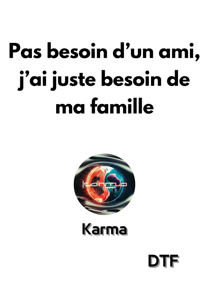DTF Karma Hola punchline