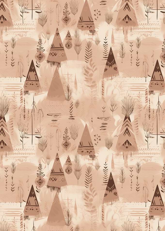 Bohemian Pattern Boho Art