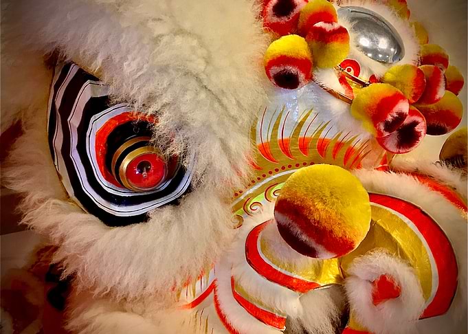 Chinese Lion Good Luck