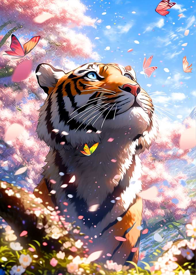 Cute Tiger