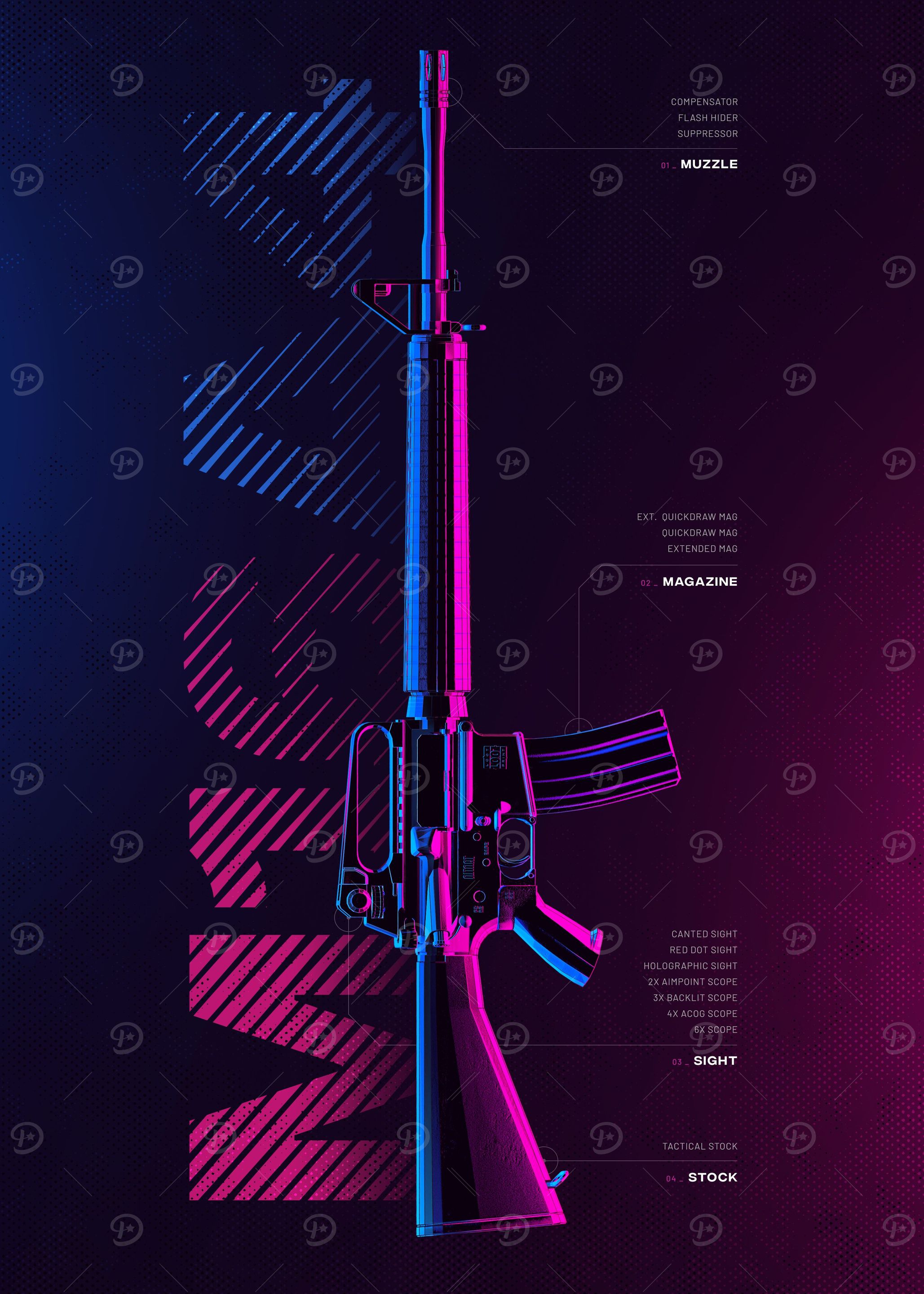M16 Weapon Art