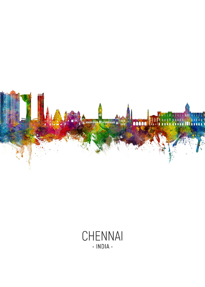 Chennai Skyline India
