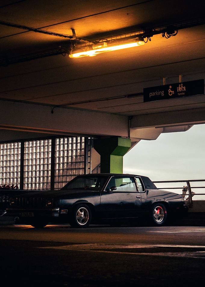 Old abandoned car