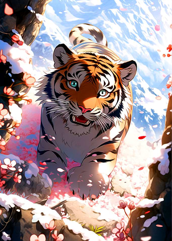 Cute Tiger