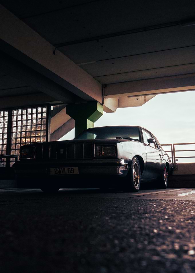 Old abandoned car