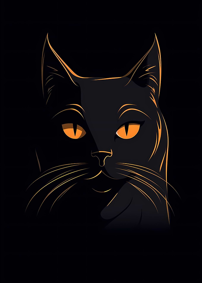 Black cat