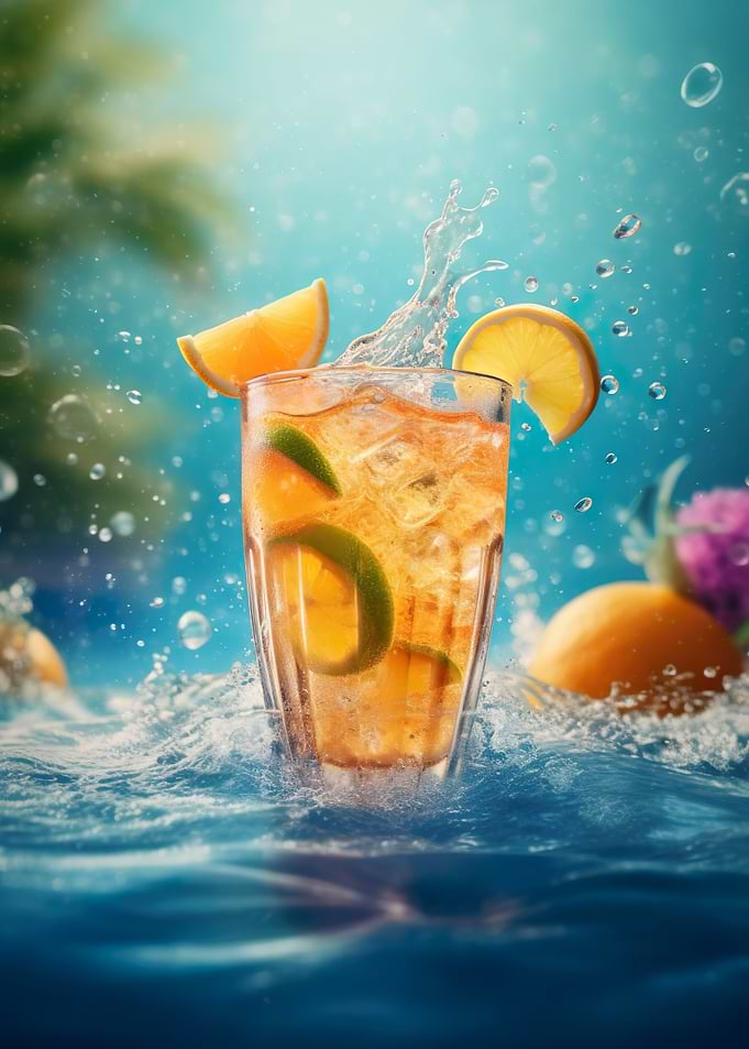 Pineapple cocktail