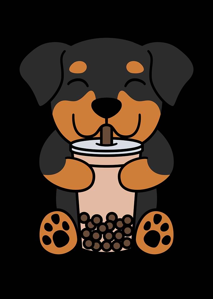 Rottweiler Bubble Tea