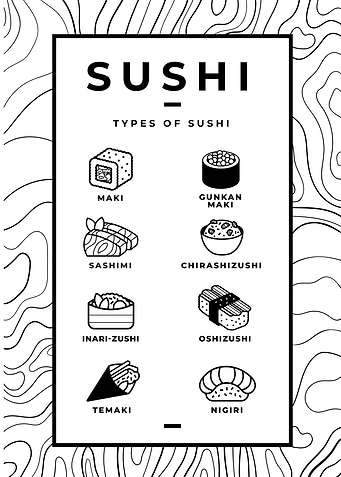 Sushi Pieces