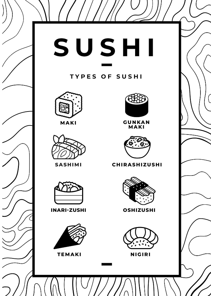 Sushi Pieces