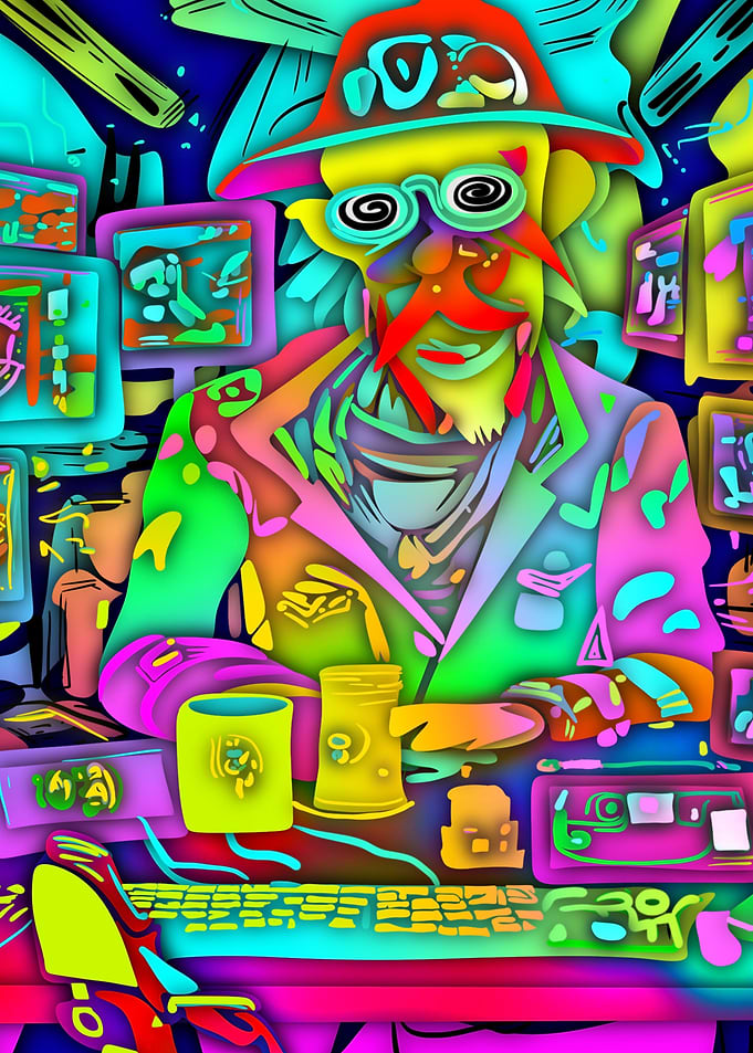 Dr Oswald Crazy Scientist