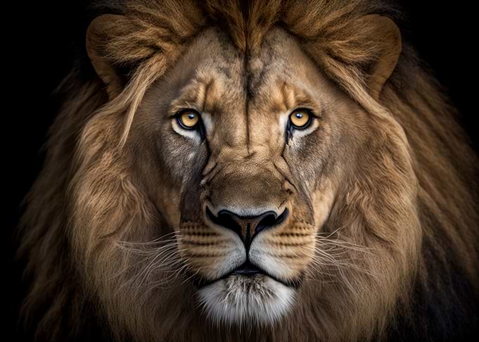 Lion portrait