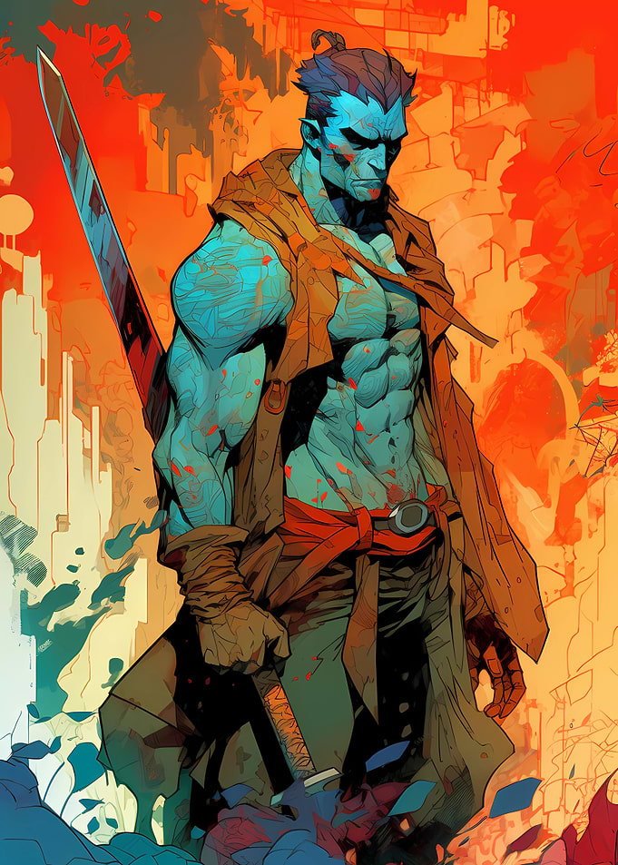 Warrior with Sword