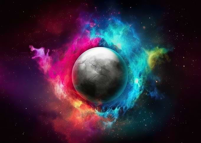 Abstract Space Art 10