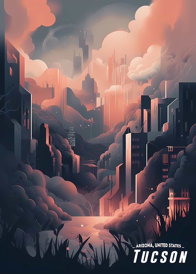 Tucson Cityscape scenery
