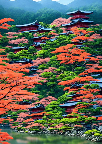 Japanese forest