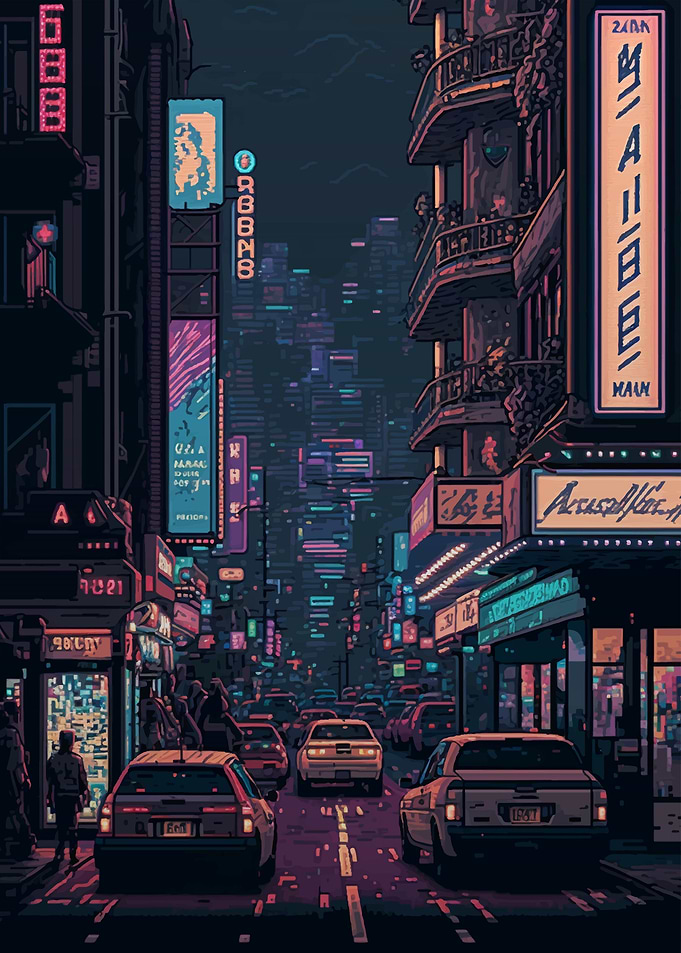 Addais Ababa Pixel art