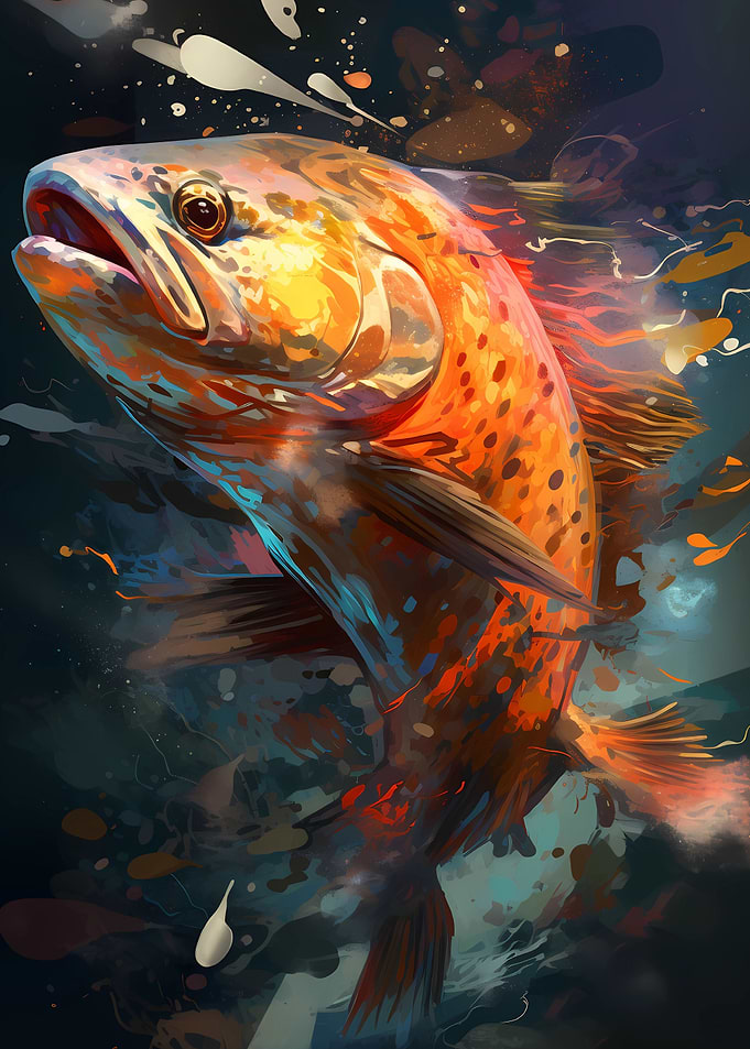 Trout Enchanted forest
