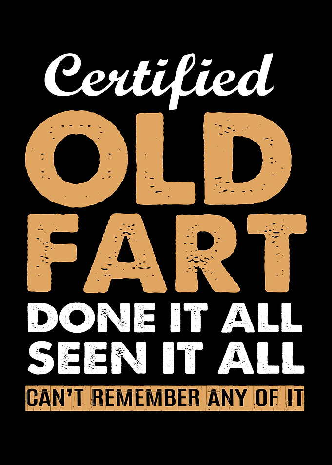Retired Certified Old Fart