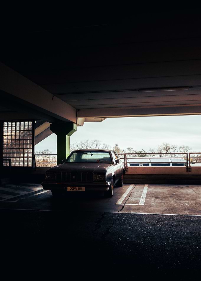 Old abandoned car