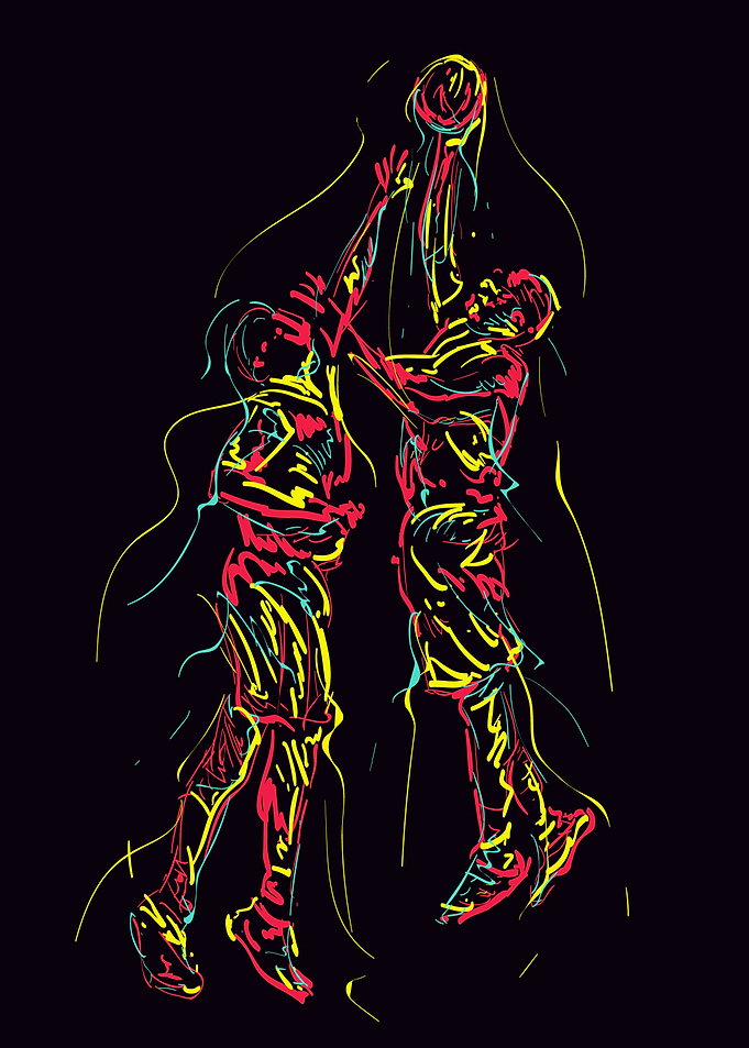 Basketball Abstract