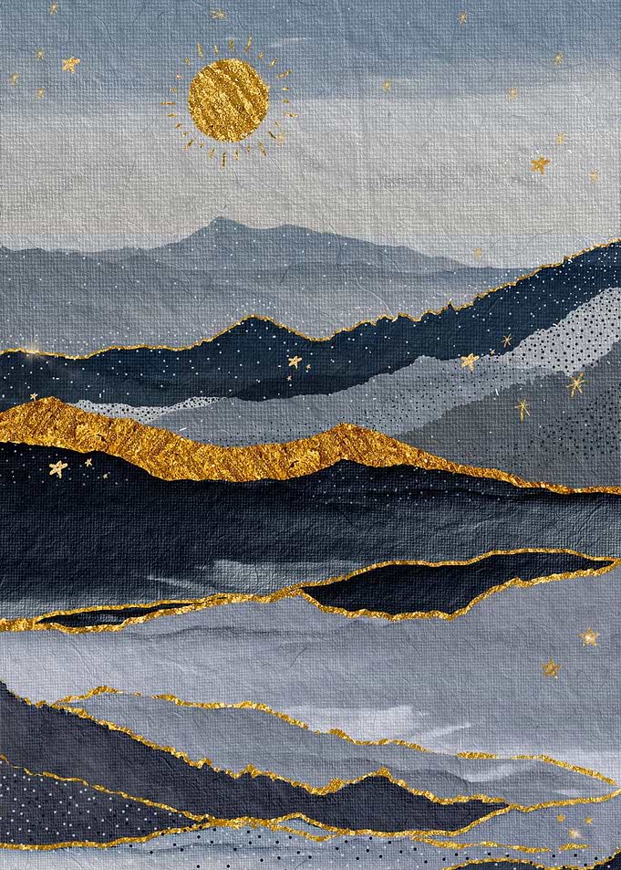 Sun In The Blue Mountain