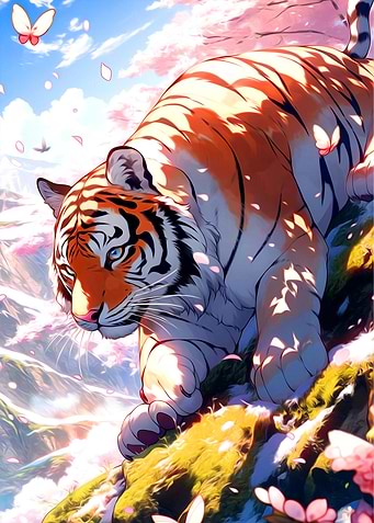 Cute Tiger